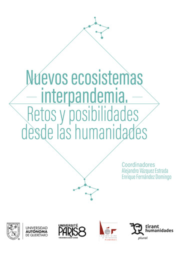 Couverture de Nuevos ecosistemas interpandemia. Retos y posibilidades desde las humanidades, 2024
