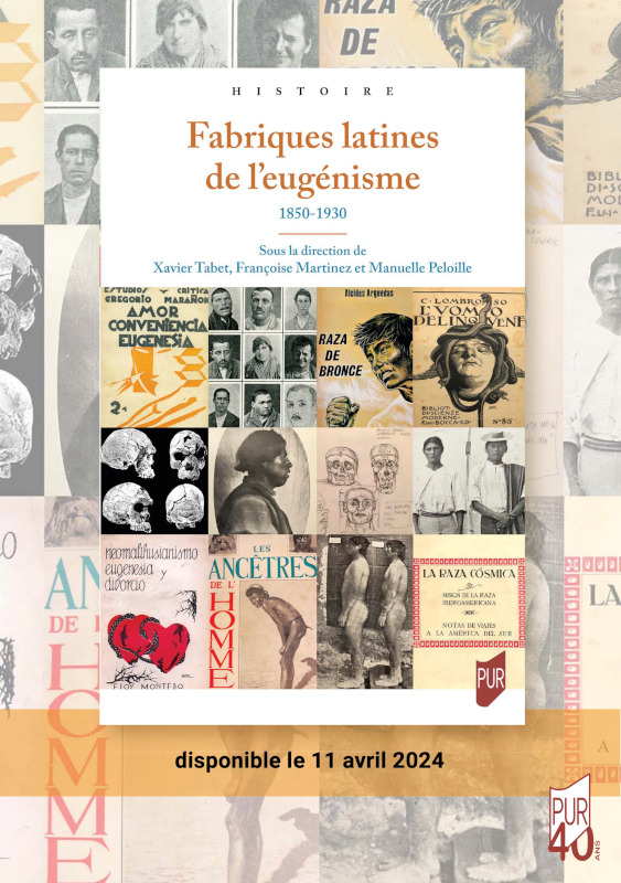 Couverture de Fabriques latines de l'eugénisme. 1850-1930, 2024