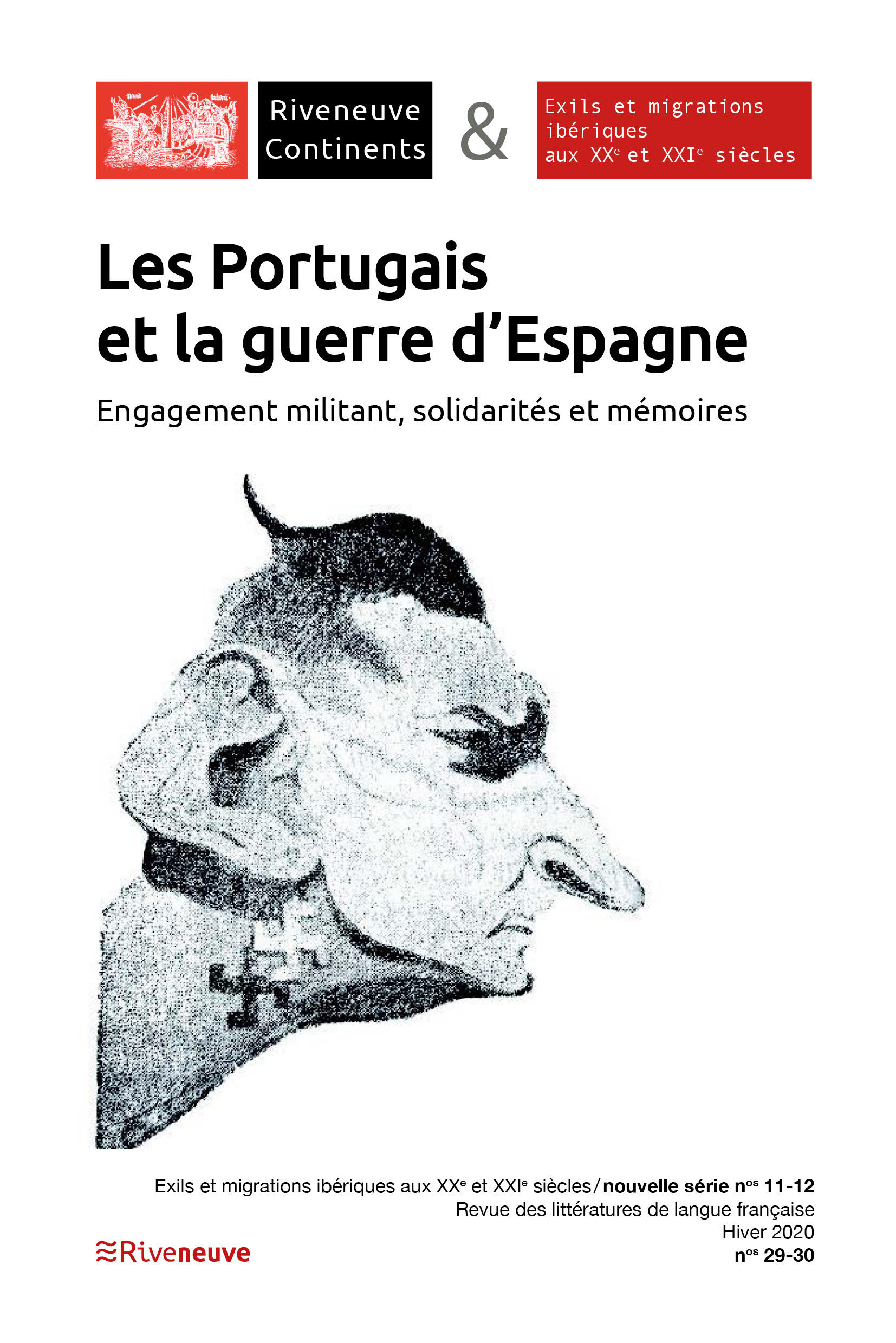 Couverture de Les Portugais et la guerre d'Espagne. Engagement militant, solidarités et mémoires. Exils et Migrations ibériques aux XXe et XXI siècles, 2021