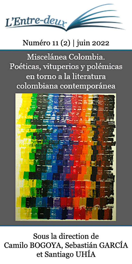Couverture de Miscelánea Colombia. Poéticas, vituperios y polémicas en torno a la literatura colombiana contemporánea, 2022